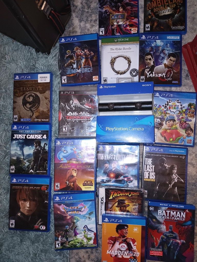 18 Games For PS4 Plus PlayStation Camera