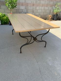 Indoor /Outdoor 6 ft long Table