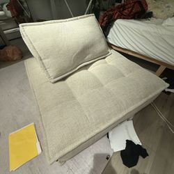 HD Buttercup Ottoman/lounge Chair/small Couch