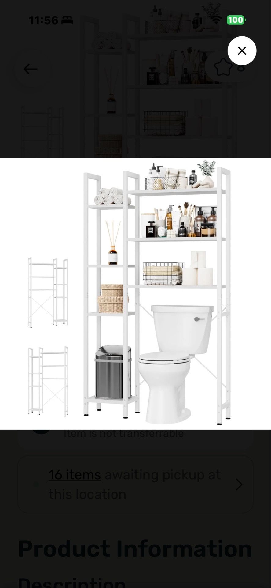 Brand new bathroom caddie