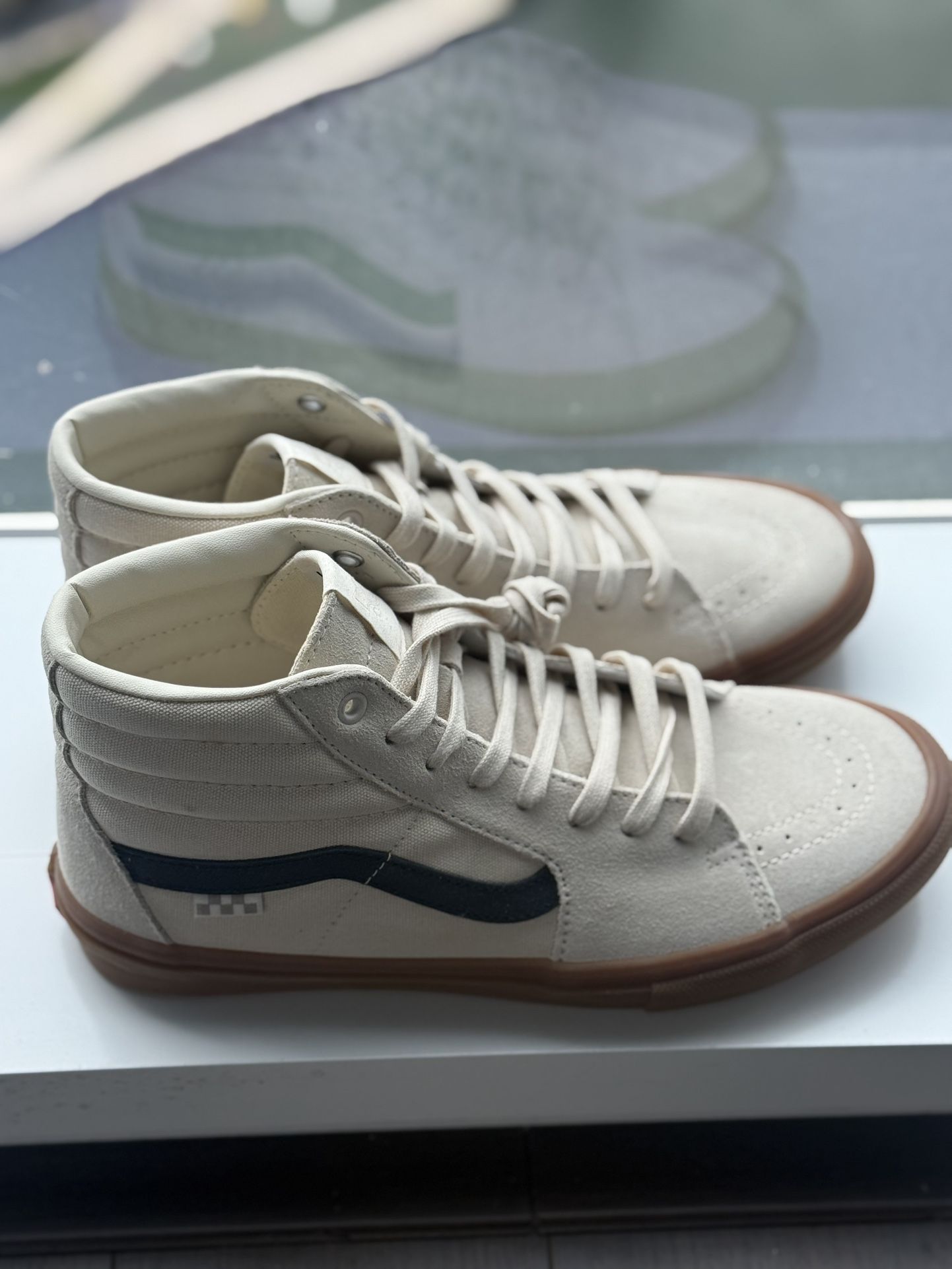 Skate Sk8 Cream Van Pros