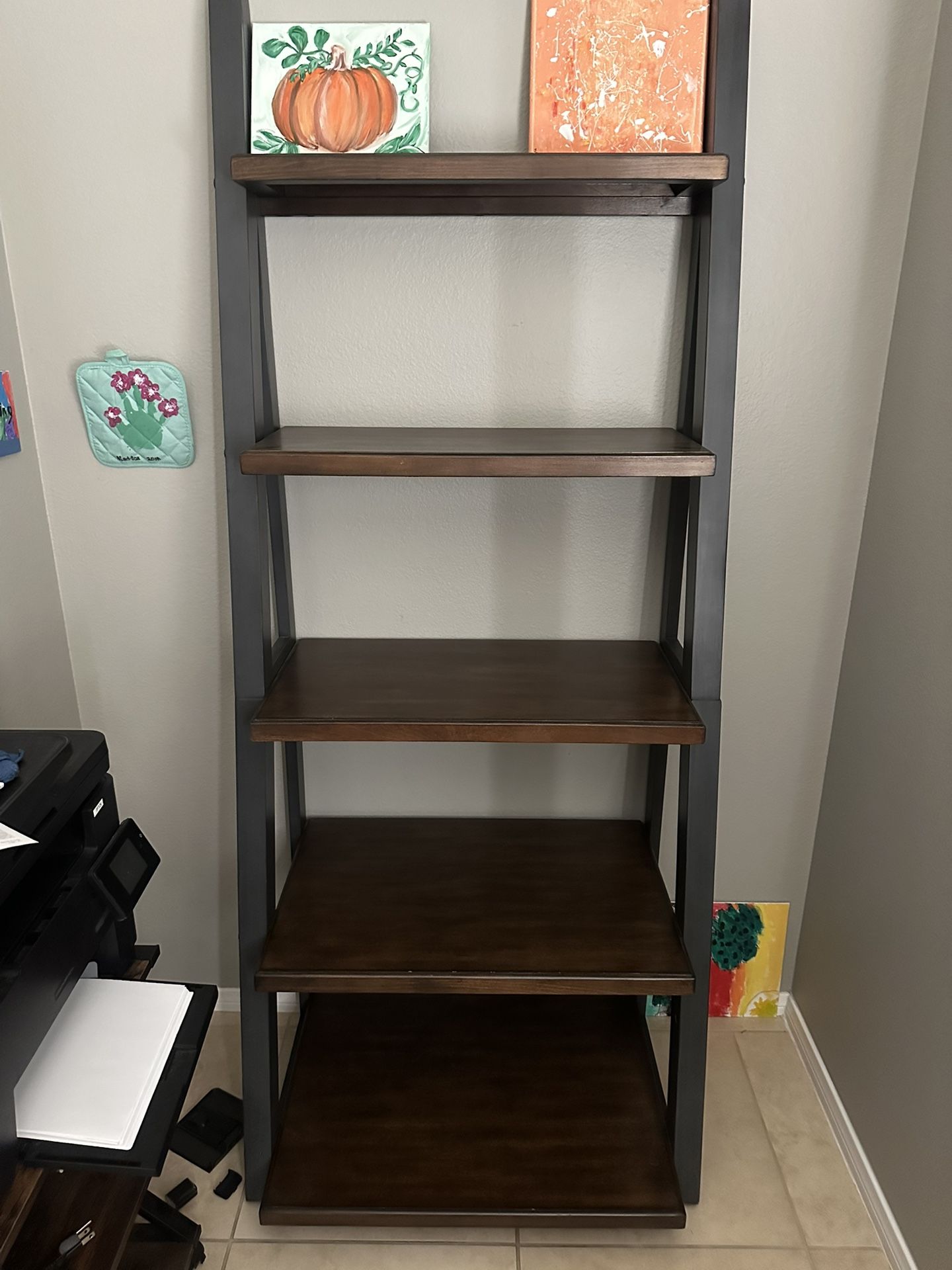 2 Tone Ladder Shelf From Costco
