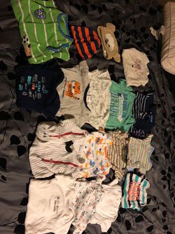 Gently used baby clothes/nursing pads/breast milk bags