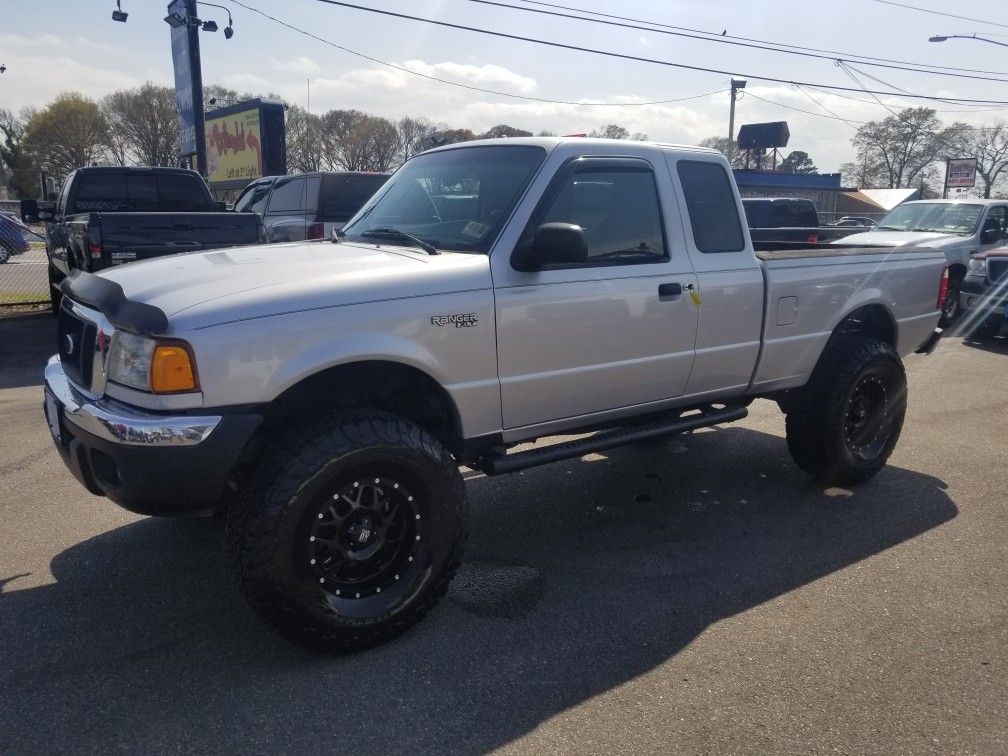 Lifted 2005 ford ranger 4x4 local rust free trade only 96,000 original miles!!!