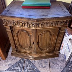 Vintage wooden cabinet