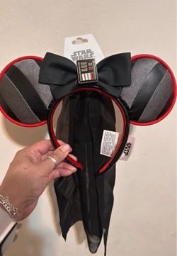 Star Wars Darth Vader Minnie Mouse Ears Headband