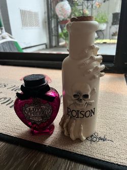 Halloween bottles  / decor