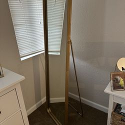 Full Length Mirror With Gold Trim