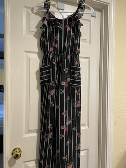 Truly Me Floral Jumpsuit