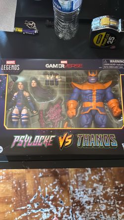 Gamerverse marvel legends psylocke vs thanos