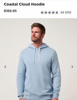 Men’s Small Travis Mathew Coastal Cloud Hoodie