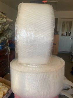 4 huge rolls of bubble wrap selling each separately, or together with discount. 😊