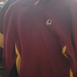 Washington redskins zip up jacket