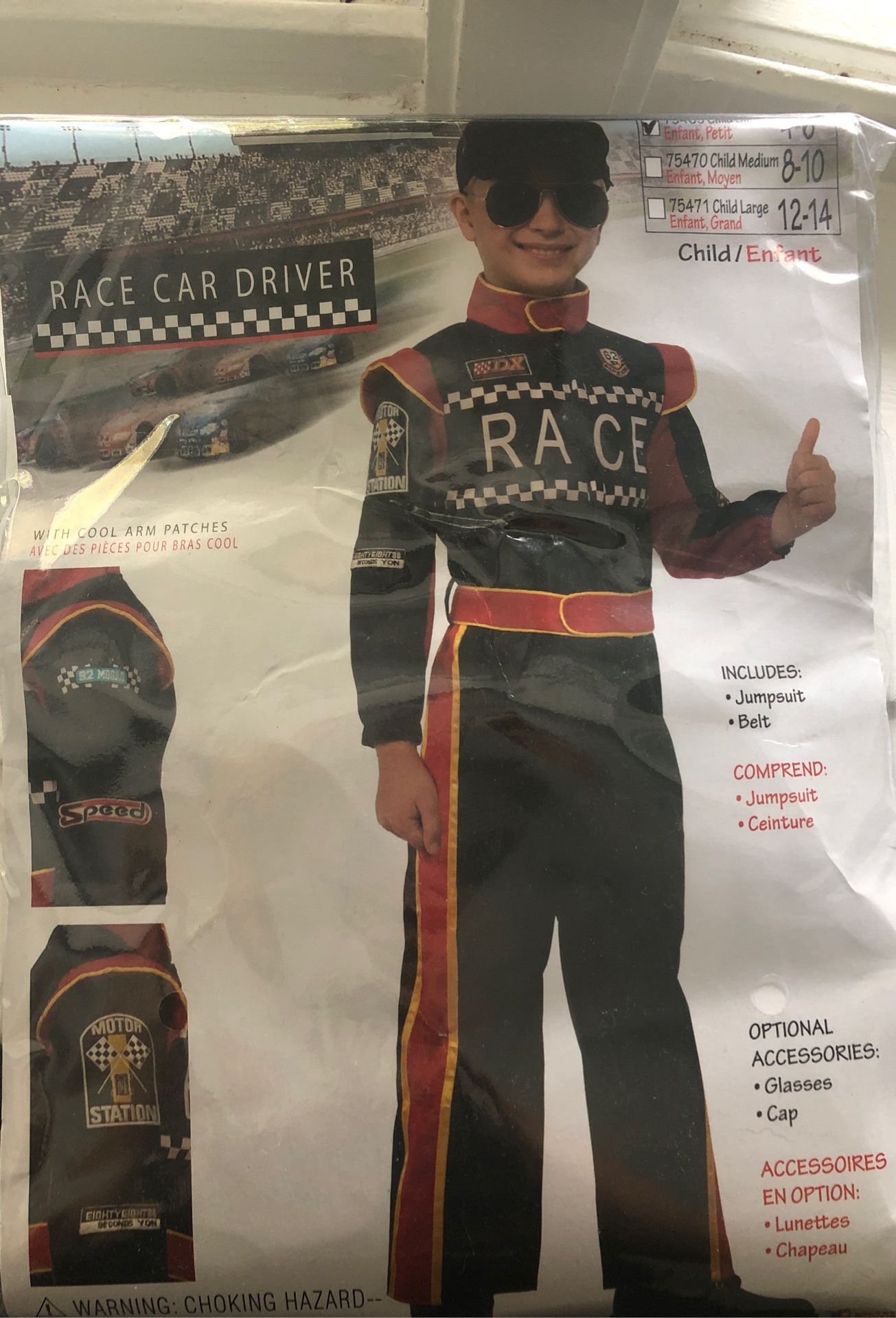 Race car driver costume