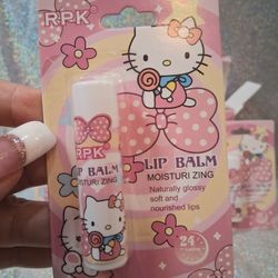New Hello Kitty Moisturizing Lip Balms - $2 Each