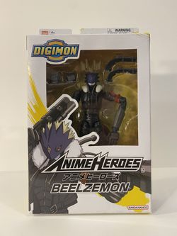 Bandai Anime Heroes Digimon Digital Monster Beelzemon Action Figure New