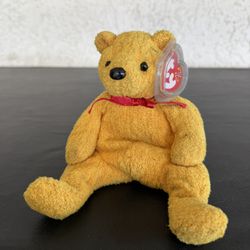 TY Beanie Baby Bear Named Poopsie 