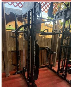 MIKOLO POWER CAGE WITH WEIGHTS Everything you see for $1200