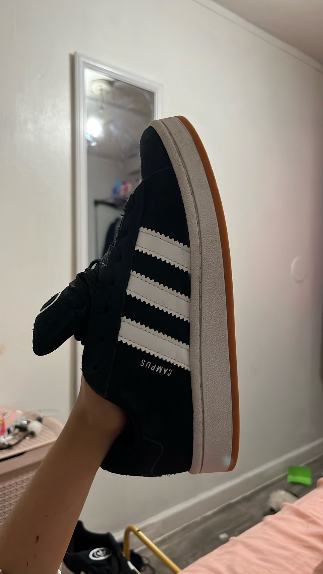 Black Adidas Campus