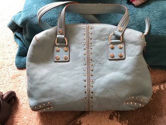 Blue Michael Kors Handbag