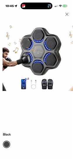 Music Boxing Machine Gym Fighting Equipment With Gloves