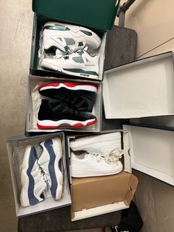 Jordan and Nike Sneaker Lot – 4 Pairs