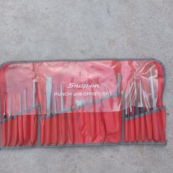 SNAP ON PUNCH AND CHISEL SET 