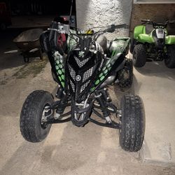 Yamaha Raptor Green And Black 700R