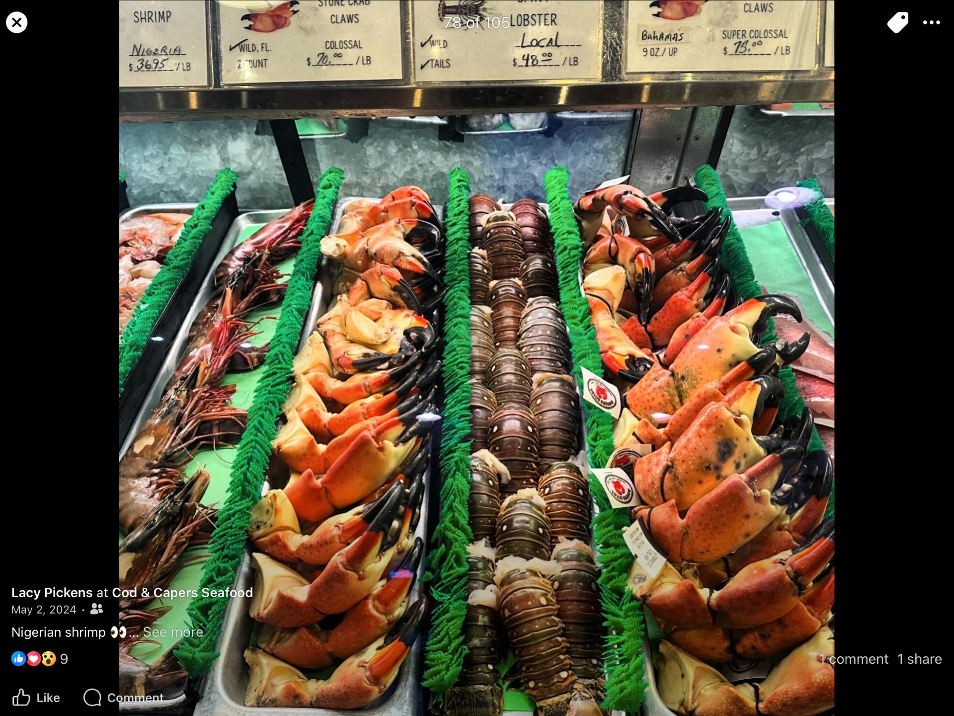 Florida Stone Crabs For Sale Only $49.99
