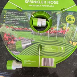 New Sprinkler Hose 50 Ft