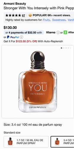 Emporio Armani Stronger With You Intensely EDP