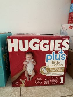 Huggies diapers size 1