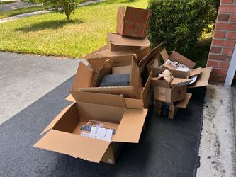 Free cardboard boxes