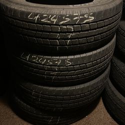 Set of LT 245/75/17 Michelin