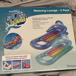 Two Inflatables Pool Toys 