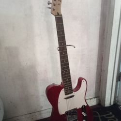 Fender Telecaster Guitar Authentic Crimson Red
