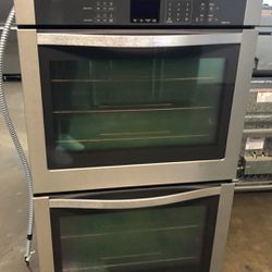 Whirlpool Double Wall Electric Oven In Stainless Steel 30”wide 