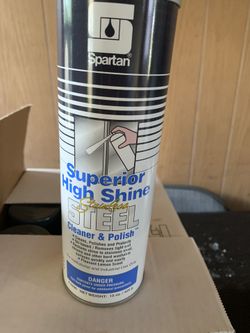 Stainless steel cleaner and polish