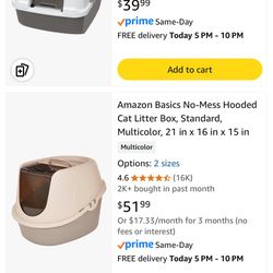 Cat Litter Box 