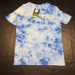 DSG Blue US Flag T-Shirt Boys M (10-12) NWT