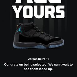 Jordan 11 Gamma