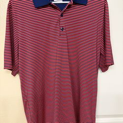 Men’s Golf Shirt M Size red color
