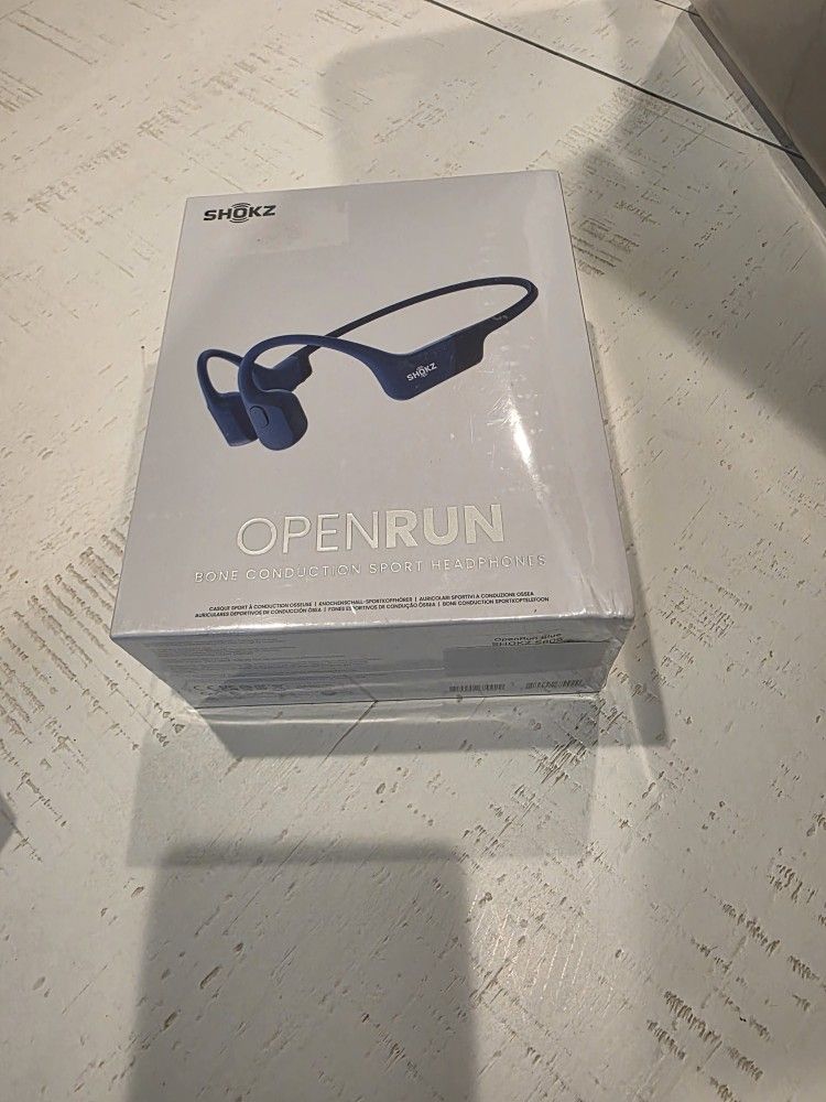 Shokz OpenRun Bone-Conduction Headphones – New / Sealed