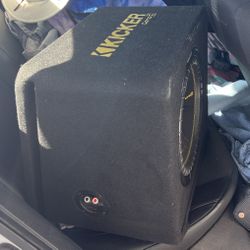 Kicker CompC subwoofer (just Speaker) 