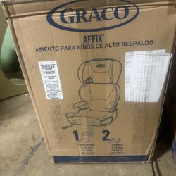 Graco Affix Highback Booster Seat with Latch System, Atomic