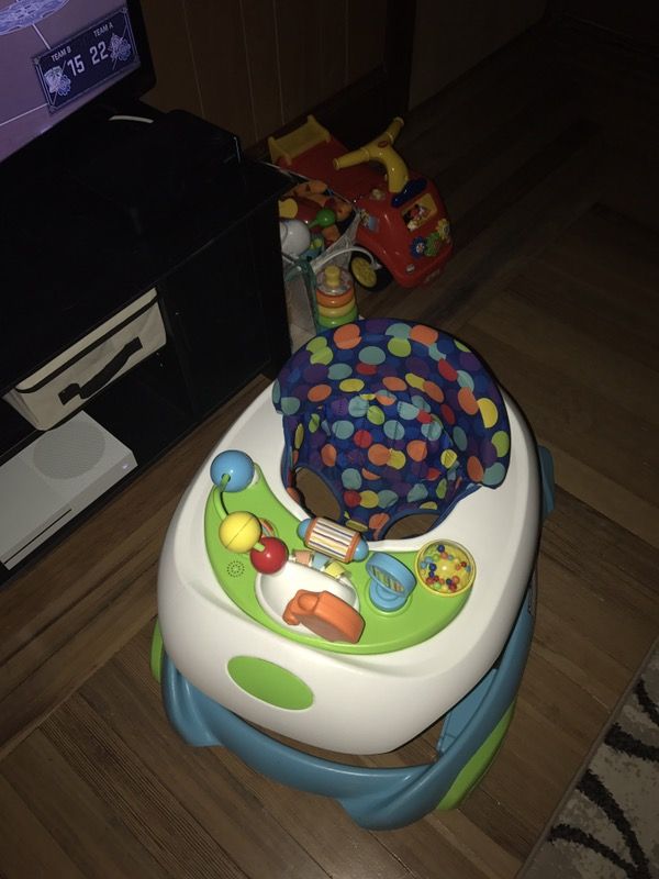 Jumparoo and baby walker for sale both brand new