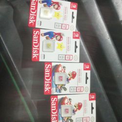 SANDISK MICRO SDXC CARD FOR NINTENDO SWITCH BUNDLE!!! NEED GONE ASAP!!!