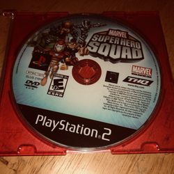 PS2 Game Marvel Super Hero Squad 