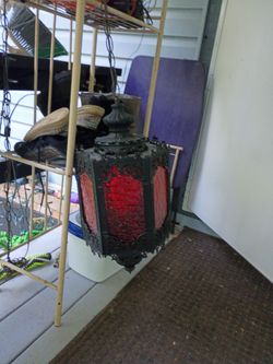 Gothic iron redroom lights
