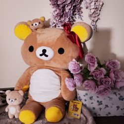 Authentic Big Rilakkuma Plush NWT